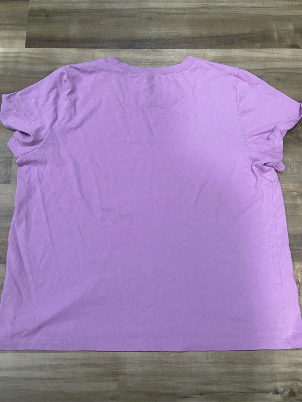 Madewell Lilac Short Sleeve Crewneck Tee - Picture 6 of 6